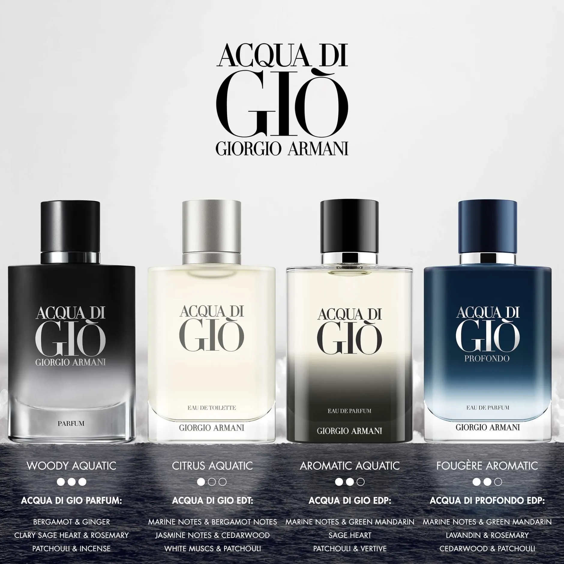 Armani Acqua Di Gio Profondo Eau de Parfum Spray 200ml New