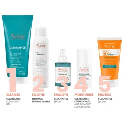 Avène Face Cleanance: Cleansing Gel 200ml Outlet