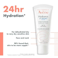 Avène Face Hydrance: Hydrating Emulsion Rich SPF30 40ml Sale
