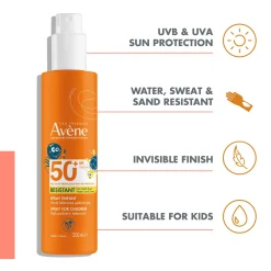 Avène Suncare Very High Protection Spray for Children SPF50+ 200ml Clearance