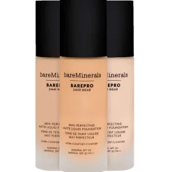 bareMinerals BAREPRO 24hr Skin-Perfecting Matte Liquid Foundation SPF20 - Fair 17 Neutral 30ml Hot