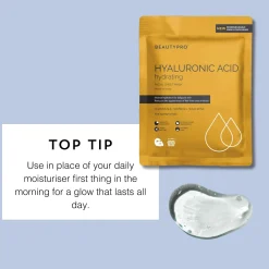 BeautyPro Hyaluronic Hydrating Face Sheet Mask Hot