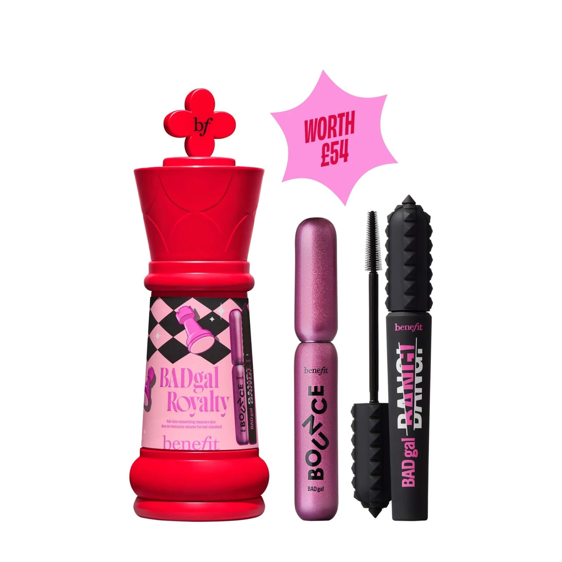 benefit Gifts & Sets BADgal Royalty Mascara Duo Gift Set (Worth £54) Hot