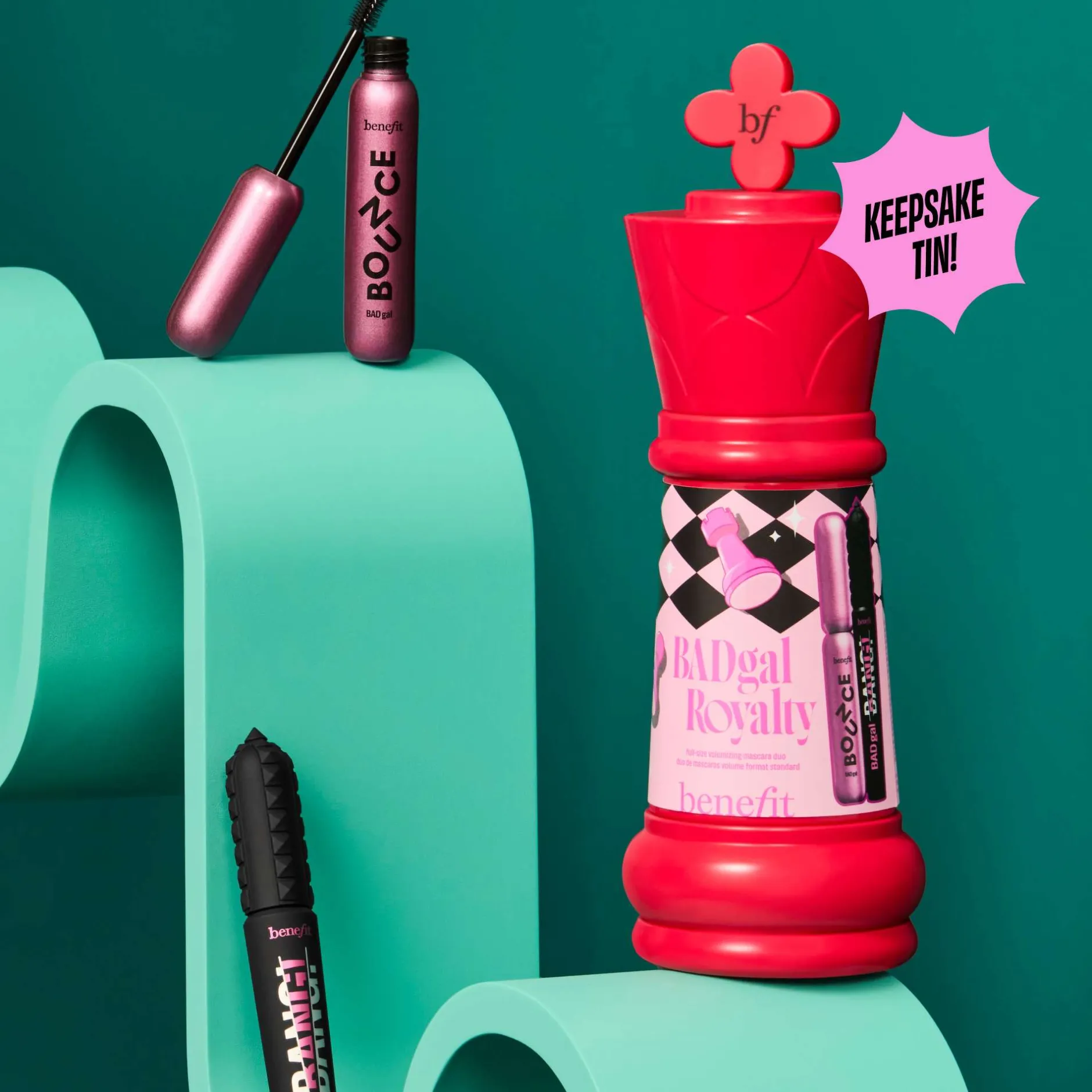 benefit Gifts & Sets BADgal Royalty Mascara Duo Gift Set (Worth £54) Hot