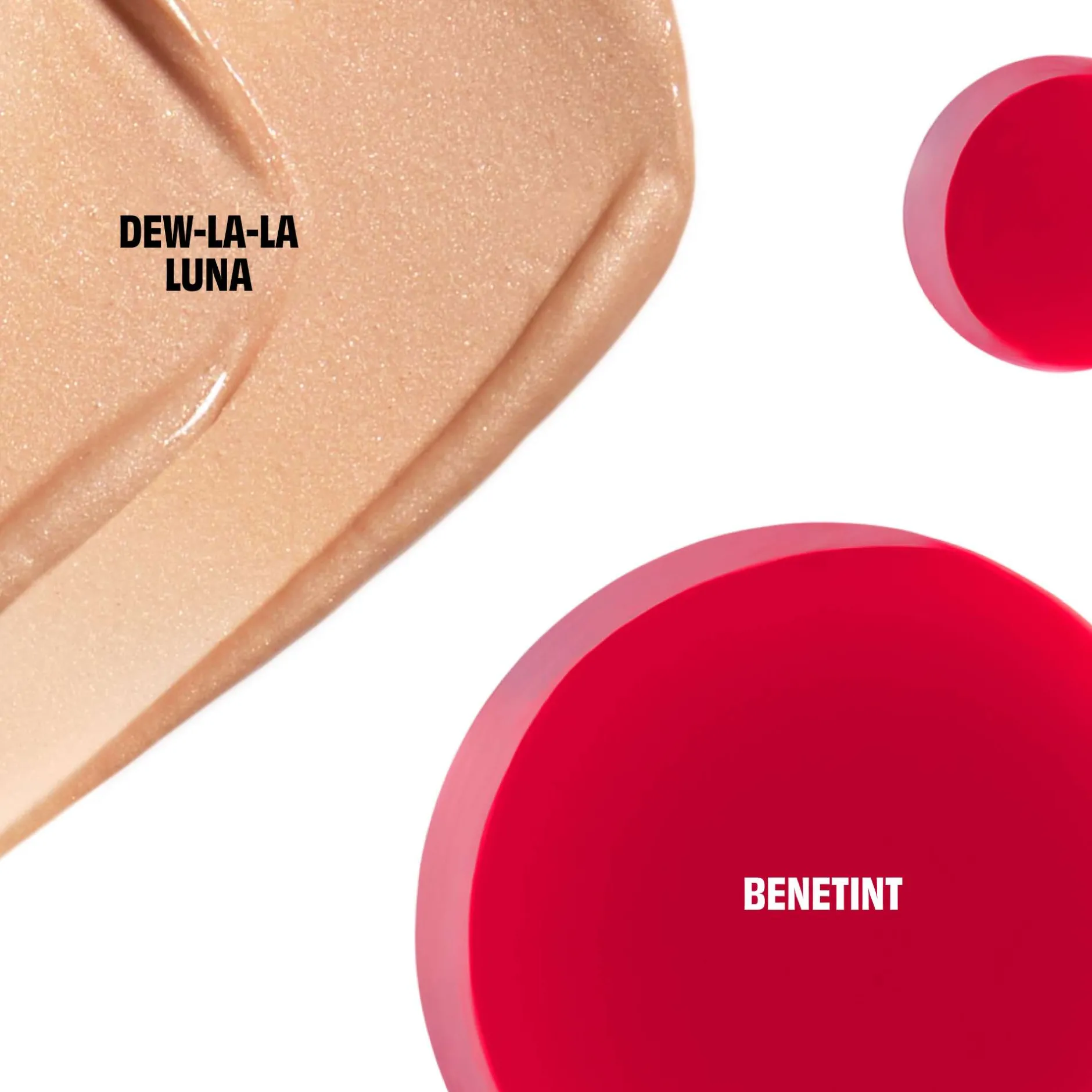 benefit Gifts & Sets Dew the Benetint Rose-Tinted Lip & Cheek Stain & Liquid Highlighter Duo (Worth £56.50) New