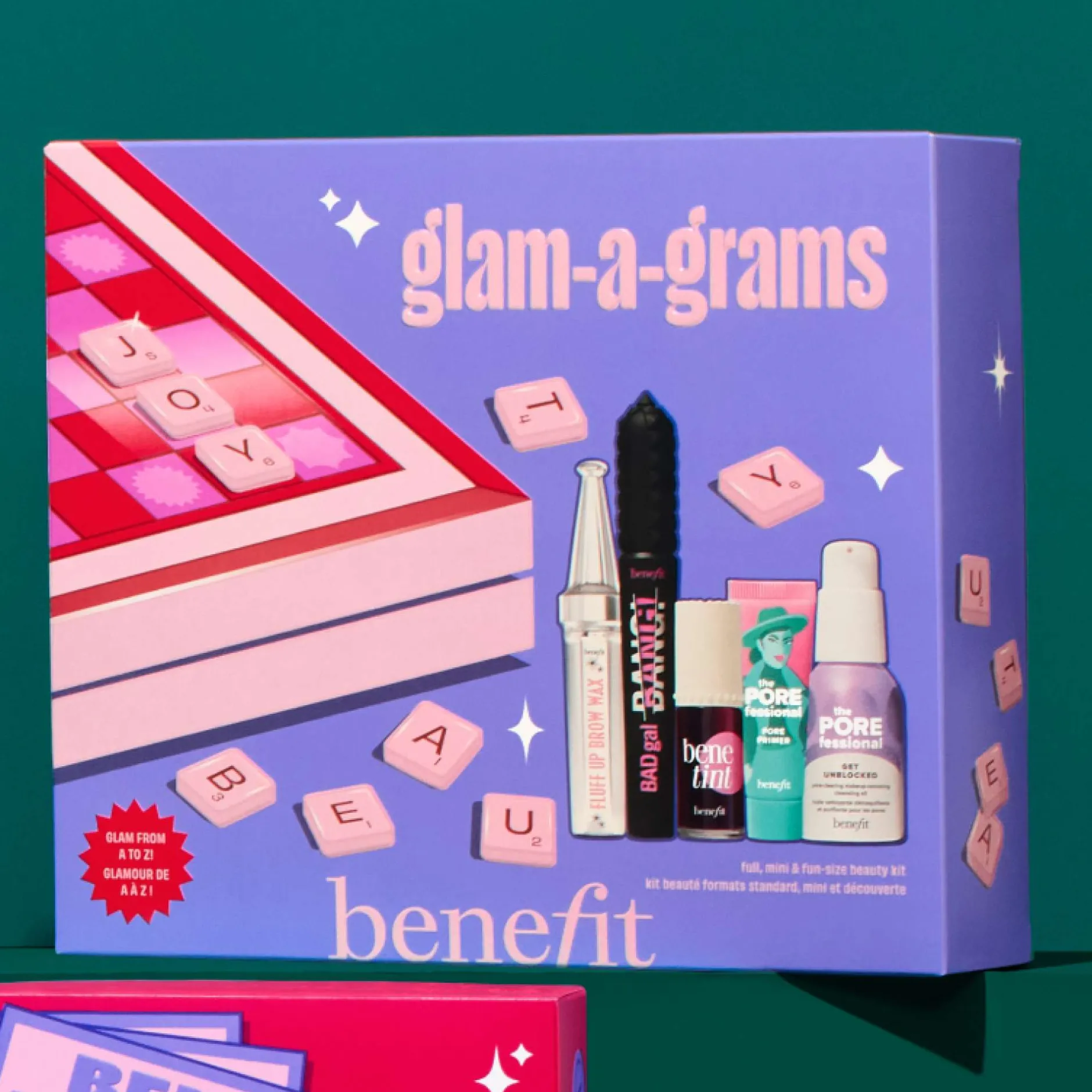 benefit Gifts & Sets Glam A Grams 5-piece Full Face Beauty Gift Set (Worth £111.77) New