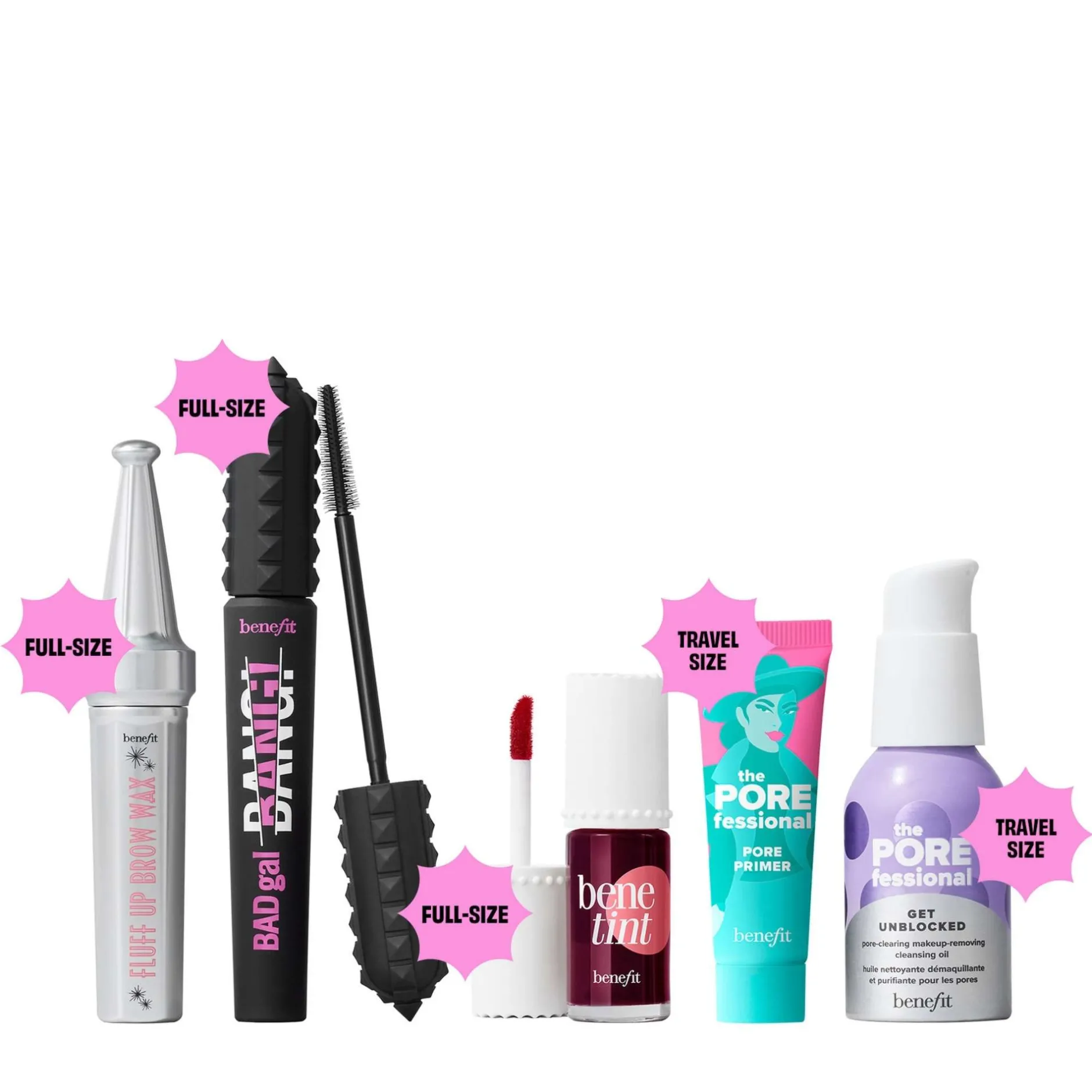 benefit Gifts & Sets Glam A Grams 5-piece Full Face Beauty Gift Set (Worth £111.77) New