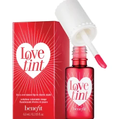 benefit Tinted Lip & Cheek Stain Love Tint Fiery-Red 6ml Online