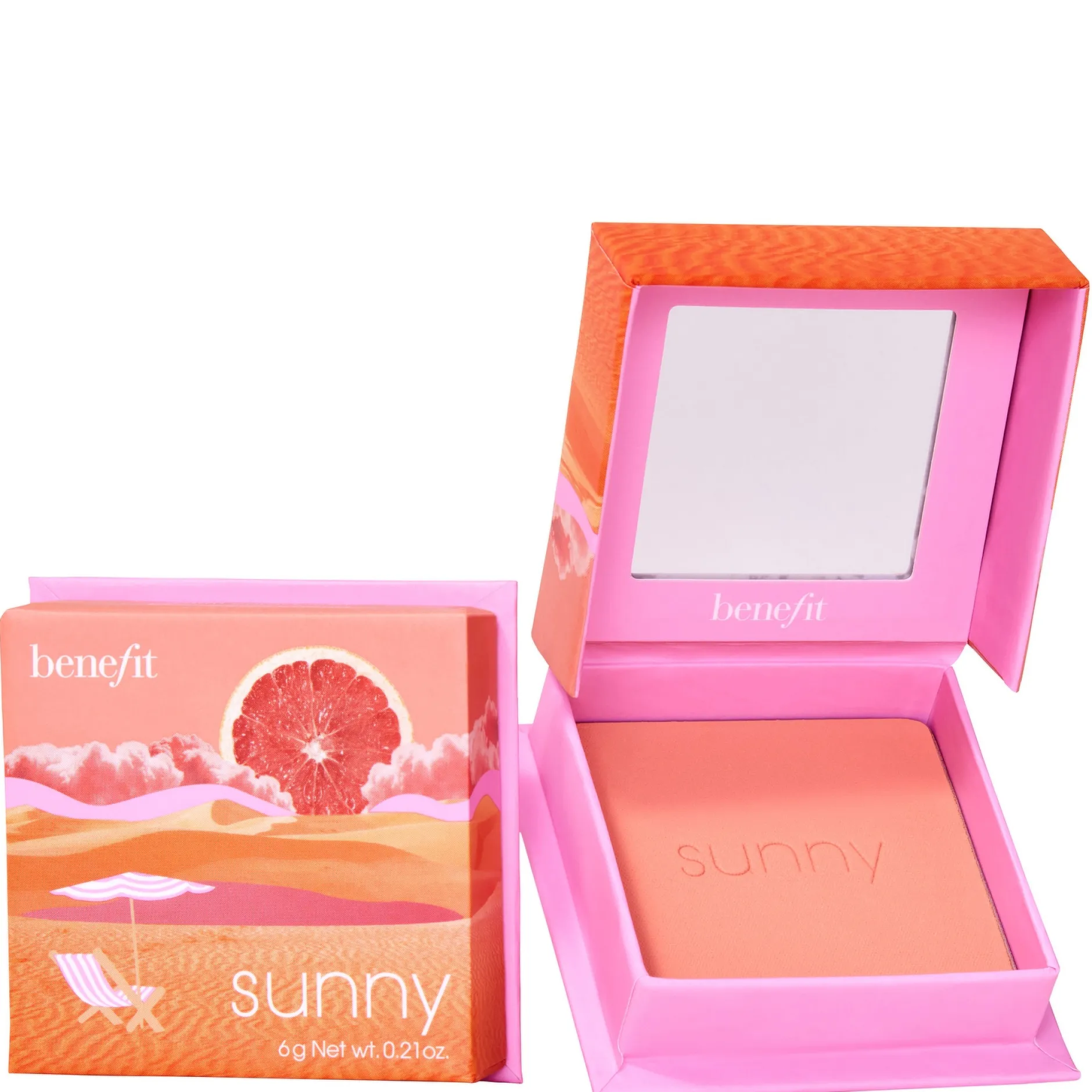 benefit WANDERful World Blush Sunny Warm Coral Powder Blush 6g Sale