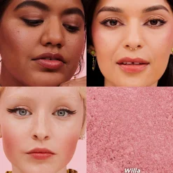 benefit WANDERful World Blush Mini Willa Soft Neutral-Rose Powder Blusher Mini 2.5g Outlet