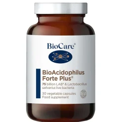 BioCare Digestion Supplements BioAcidophilus Forte Plus x 30 Capsules Hot