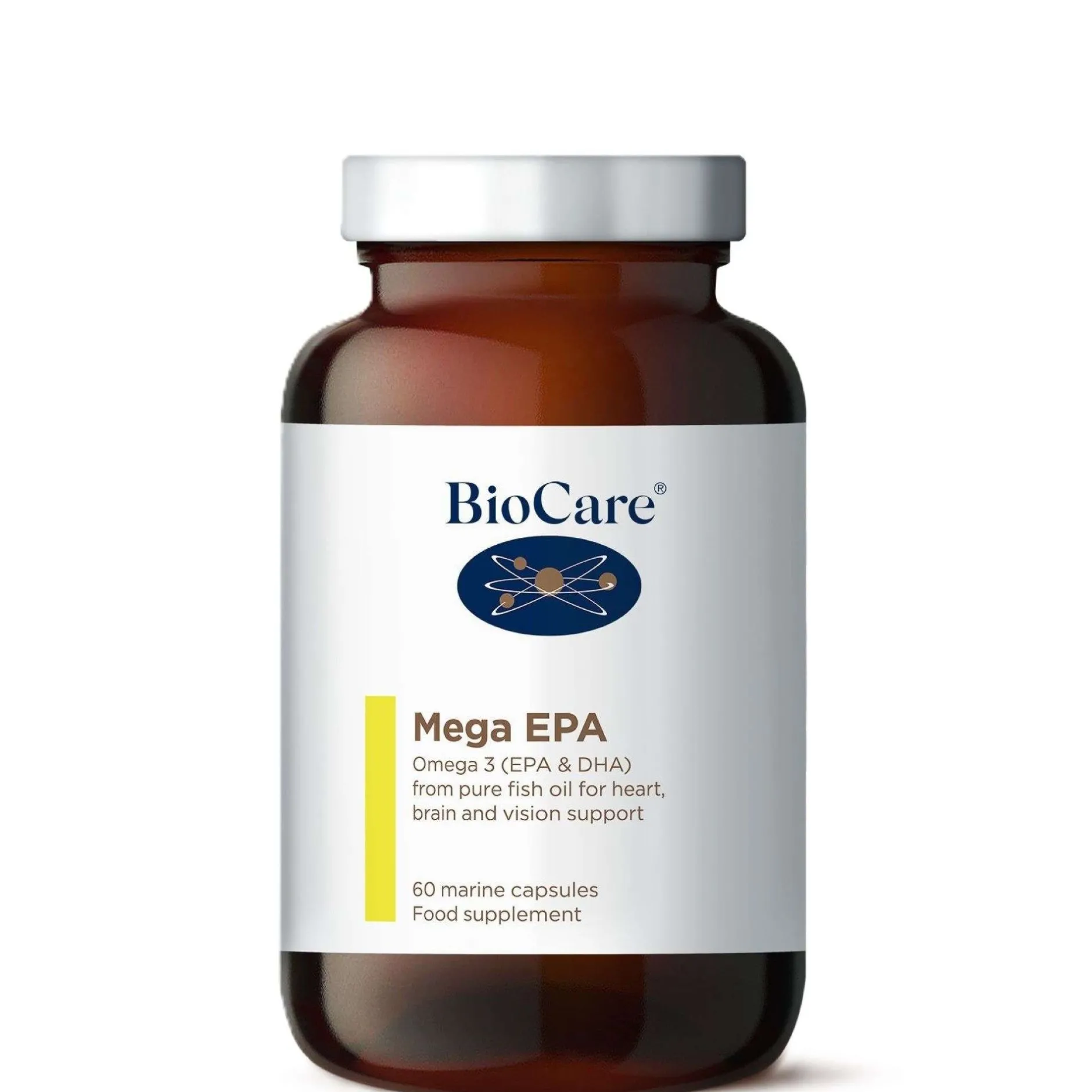BioCare Fish Oil Supplements Mega Epa Marine x 60 Capsules Clearance