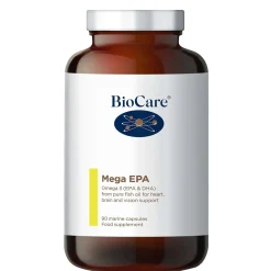 BioCare Fish Oil Supplements Mega Epa Marine x 90 Capsules Hot
