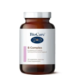 BioCare Vitamins & Supplements B Complex x 30 Capsules New
