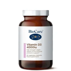 BioCare Vitamins & Supplements Vitamin D3 4000iu x 30 Capsules Hot