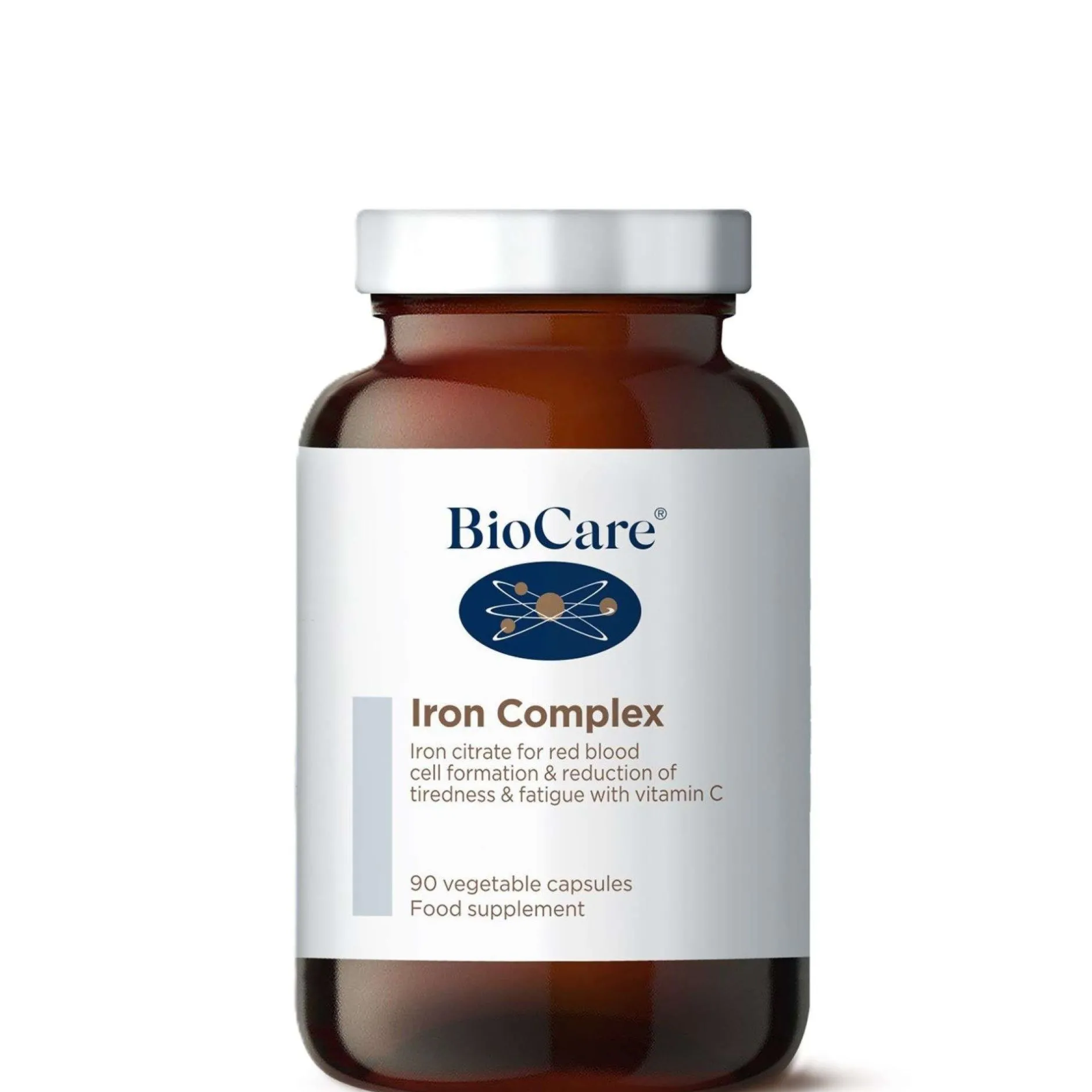 BioCare Vitamins & Supplements Iron Complex x 90 Capsules Clearance