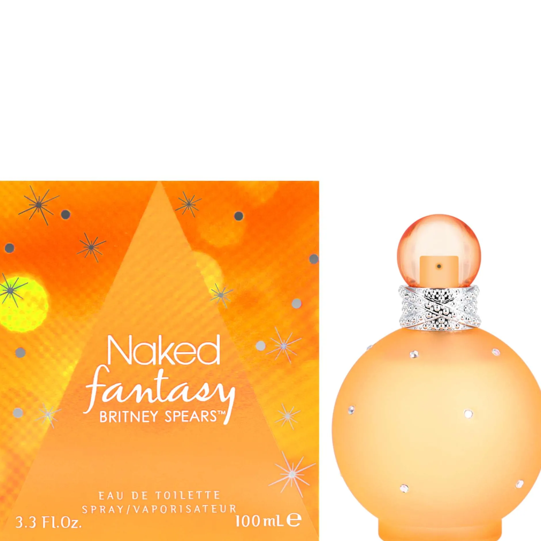Britney Spears Naked Fantasy Eau de Toilette Spray 100ml Hot