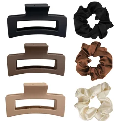 Brushworks Christmas 2024 Natural Hair Clip & Scrunchie Set Outlet