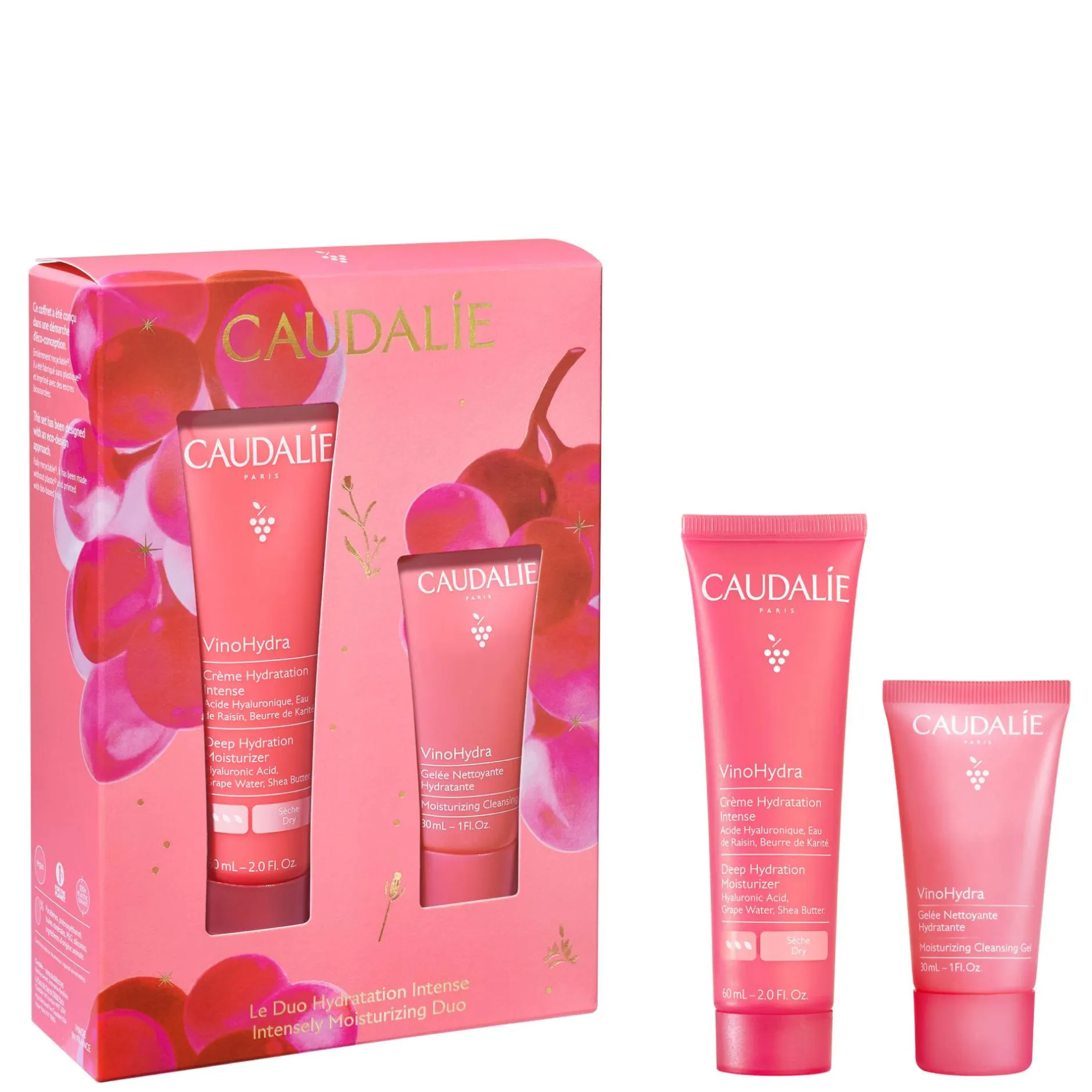 Caudalie Gifts & Sets The Intensely Moisturizing Routine Gift Set (Worth £23.00) Clearance