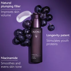 Caudalie Premier Cru Anti-Aging Serum with Niacinamide and Hyaluronic Acid 30ml Clearance
