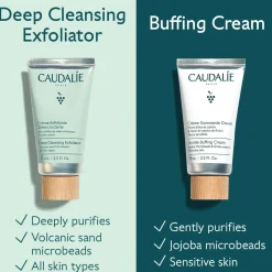 Caudalie Vinoclean Gentle Buffing Cream 75ml New