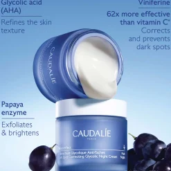 Caudalie Vinoperfect Brightening Glycolic Refillable Night Cream 50ml Sale