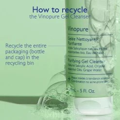 Caudalie Vinopure Pore Purifying Gel Cleanser 385ml (Worth £51.33) New