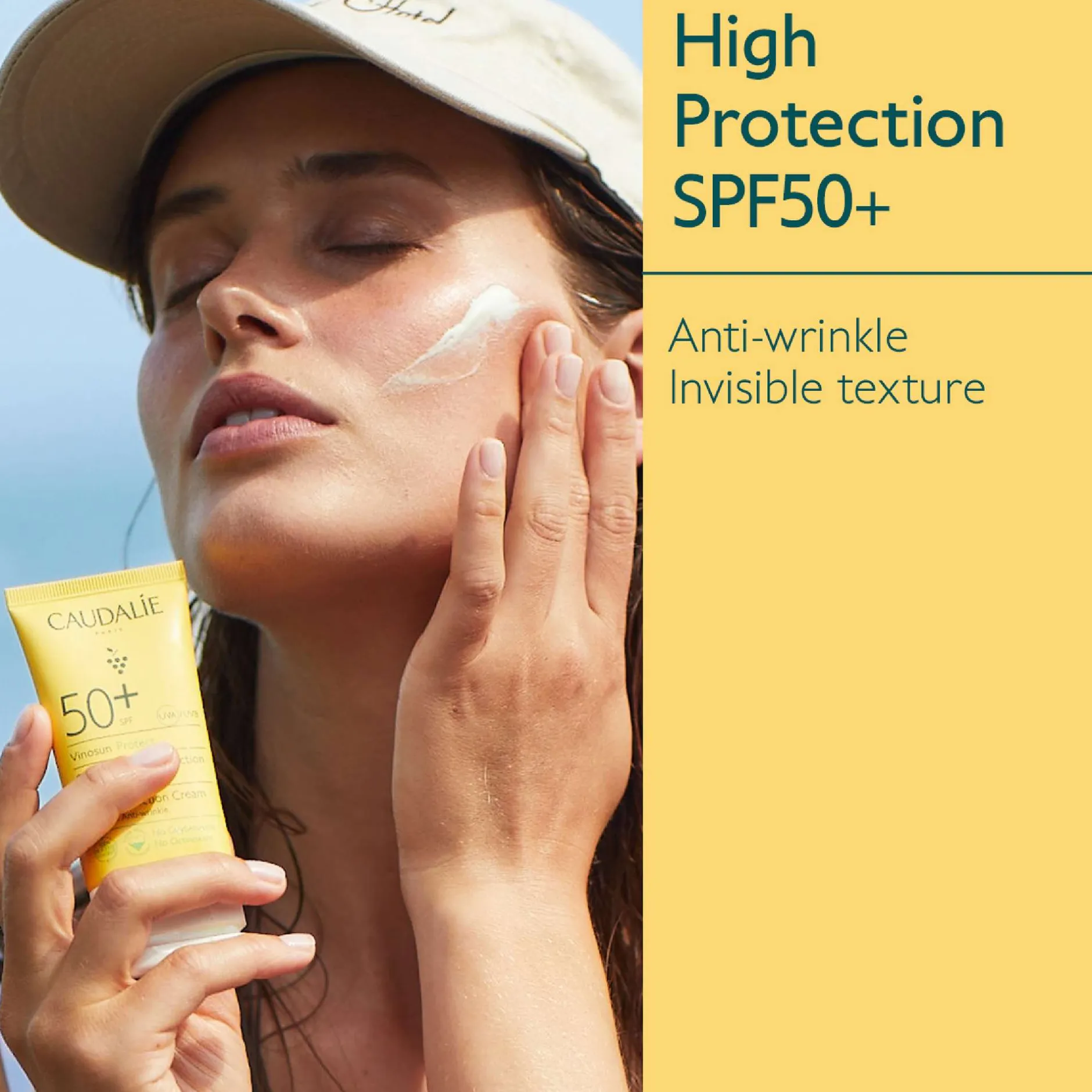 Caudalie Vinosun Protect Very High Protection Antioxidant Cream SPF50+ 50ml