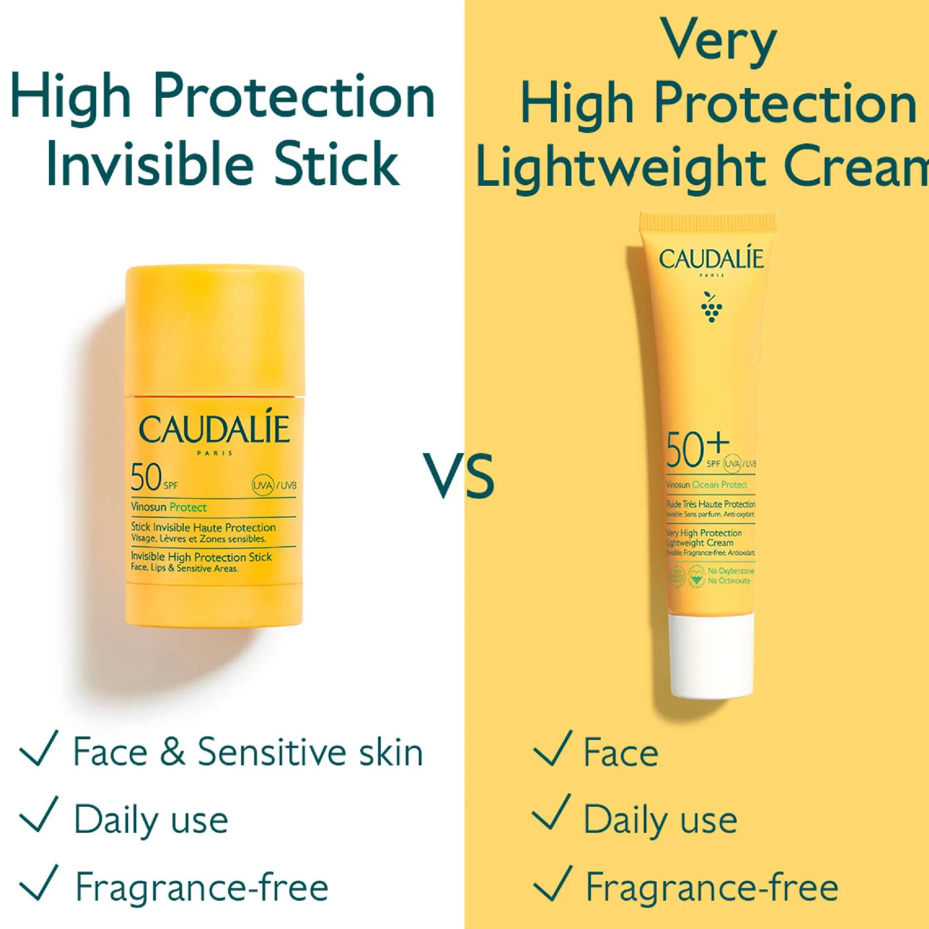 Caudalie Vinosun Protect Invisible High Protection Antioxidant Stick SPF50 15g Online