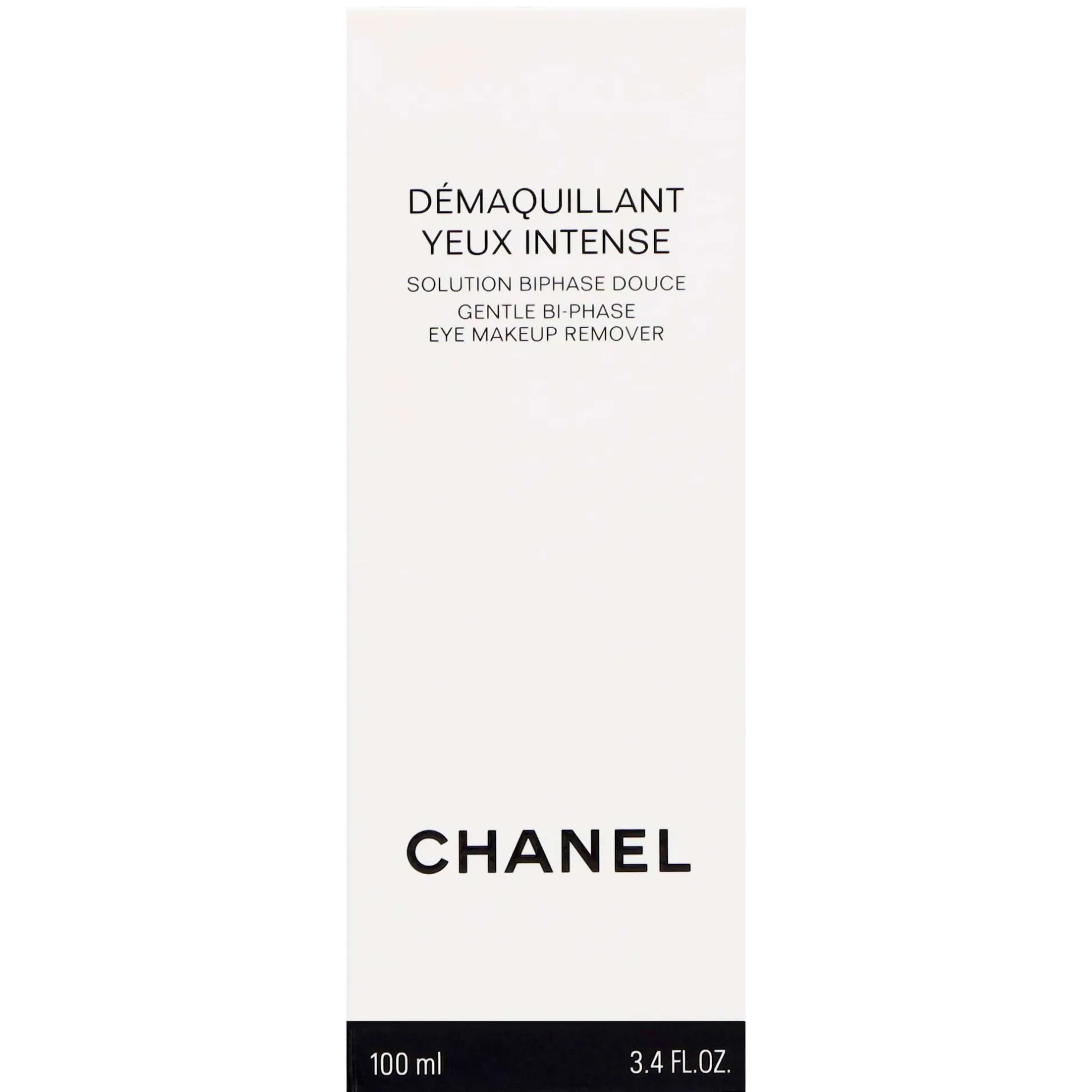 Chanel Demaquillant Yeux Intense Gentle Biphase Eye Makeup Remover 100ml Best