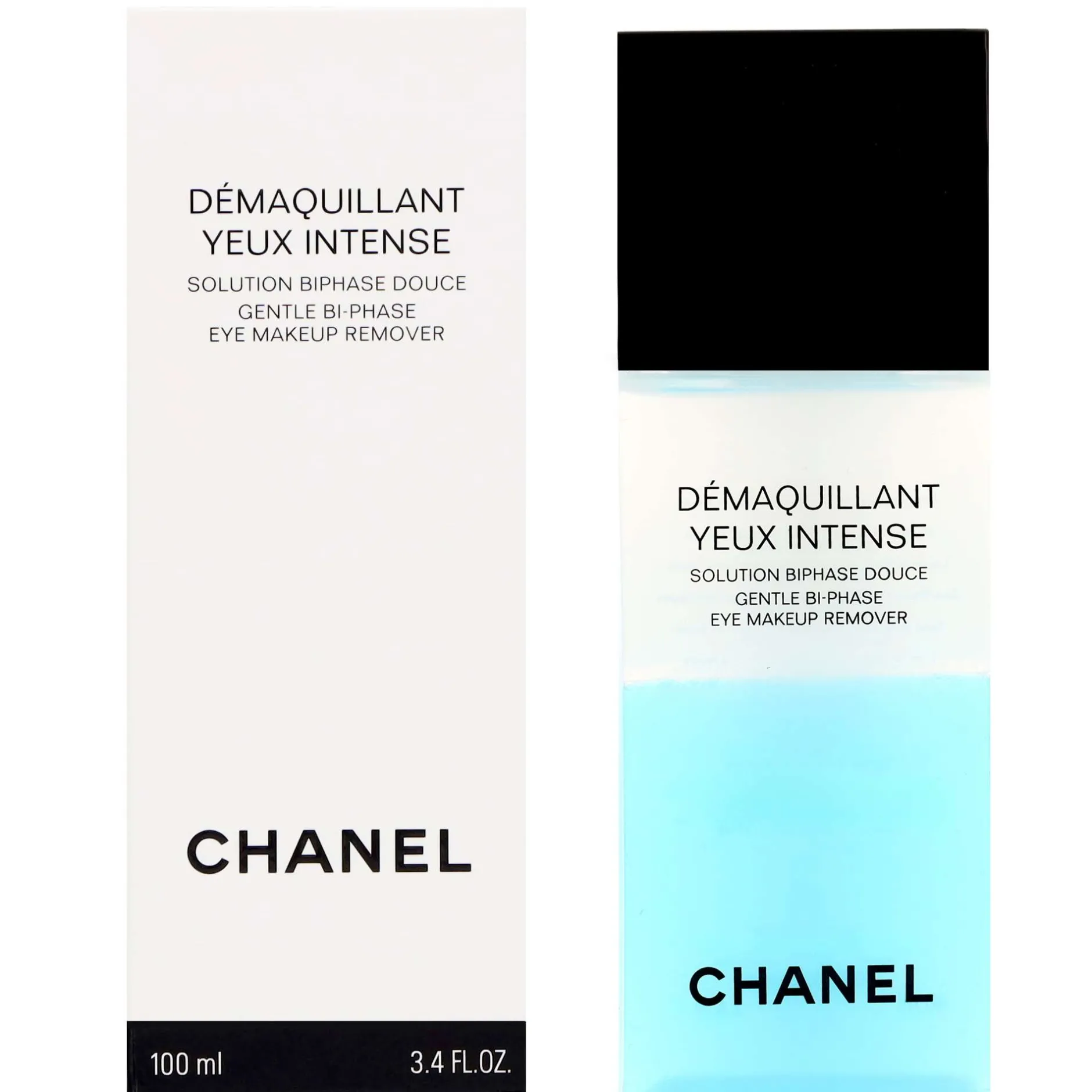 Chanel Demaquillant Yeux Intense Gentle Biphase Eye Makeup Remover 100ml Best