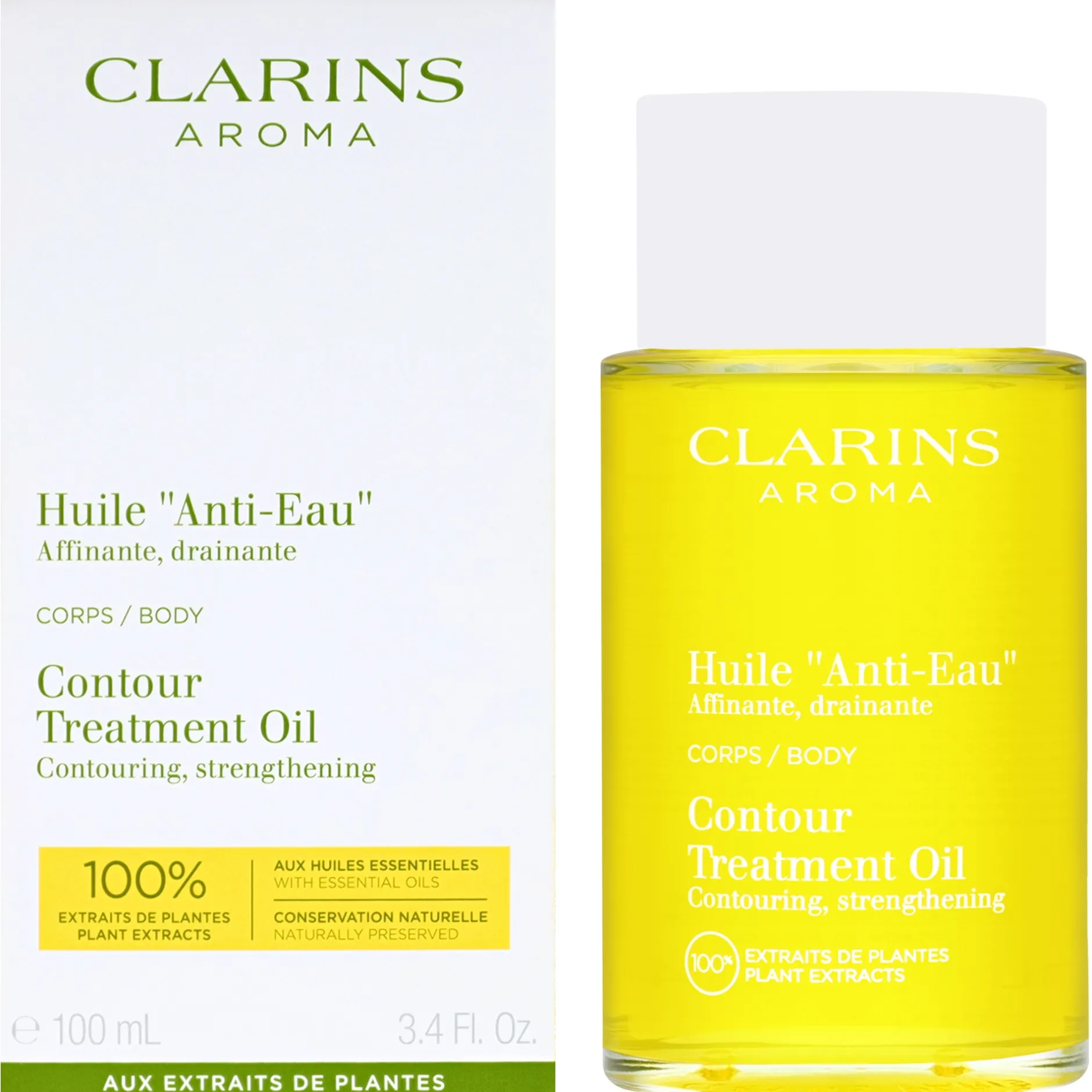 Clarins Body Treatment Oil Contour 100ml / 3.4 fl.oz. Hot