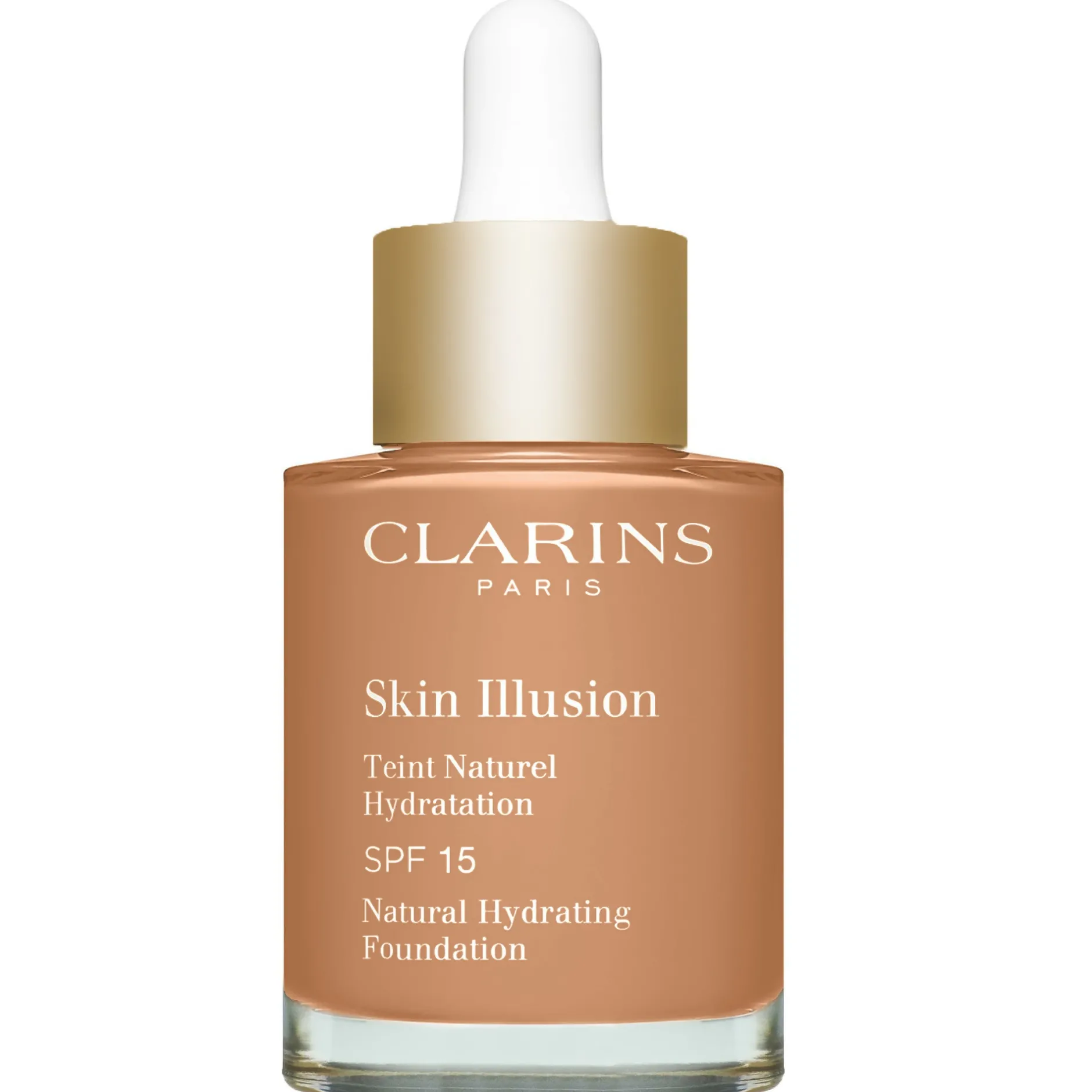 Clarins Skin Illusion Natural Hydrating Foundation SPF15 112C Amber 30ml / 1 fl.oz. Sale