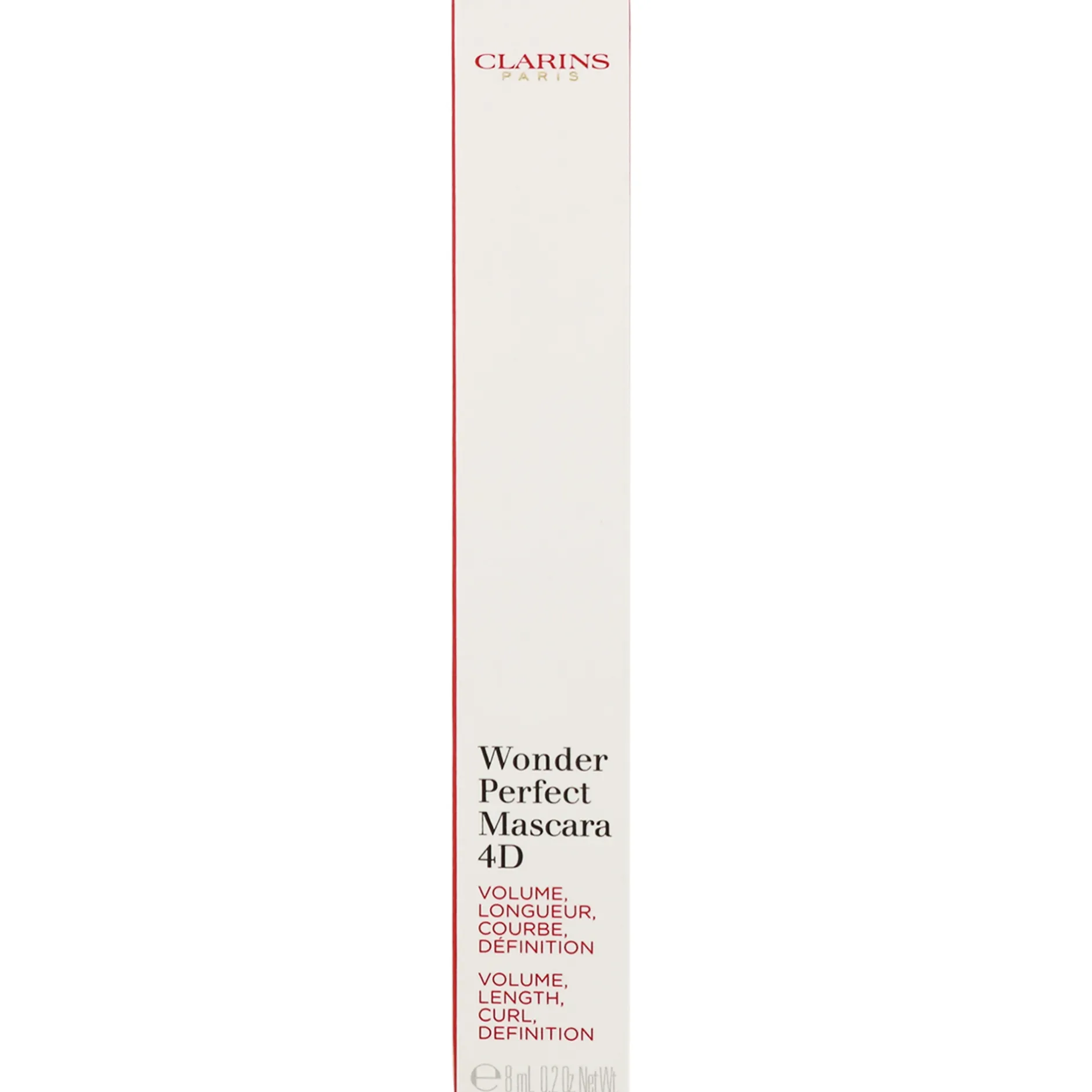 Clarins Wonder Perfect Mascara 4D 01 Black 8ml / 0.2 oz. Sale