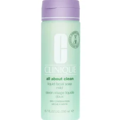 Clinique Cleansers & Makeup Removers All About Clean Liquid Facial Soap Mild for Dry / Combination Skin 200ml New