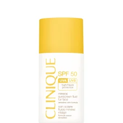 Clinique Sun Protection SPF50 Mineral Sunscreen Fluid for Face 30ml / 1 fl.oz. Best