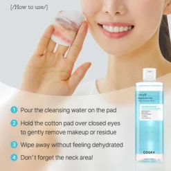 Cosrx Cleanser / Makeup Remover Low pH Niacinamide Micellar Cleansing Water 400ml Discount