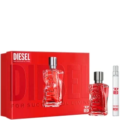 Diesel D RED Eau de Parfum Spray 50ml Gift Set Outlet