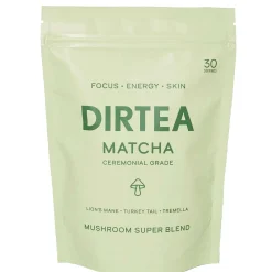 Dirtea Super Blends Energy: Matcha Mushroom Super Blend 180g New