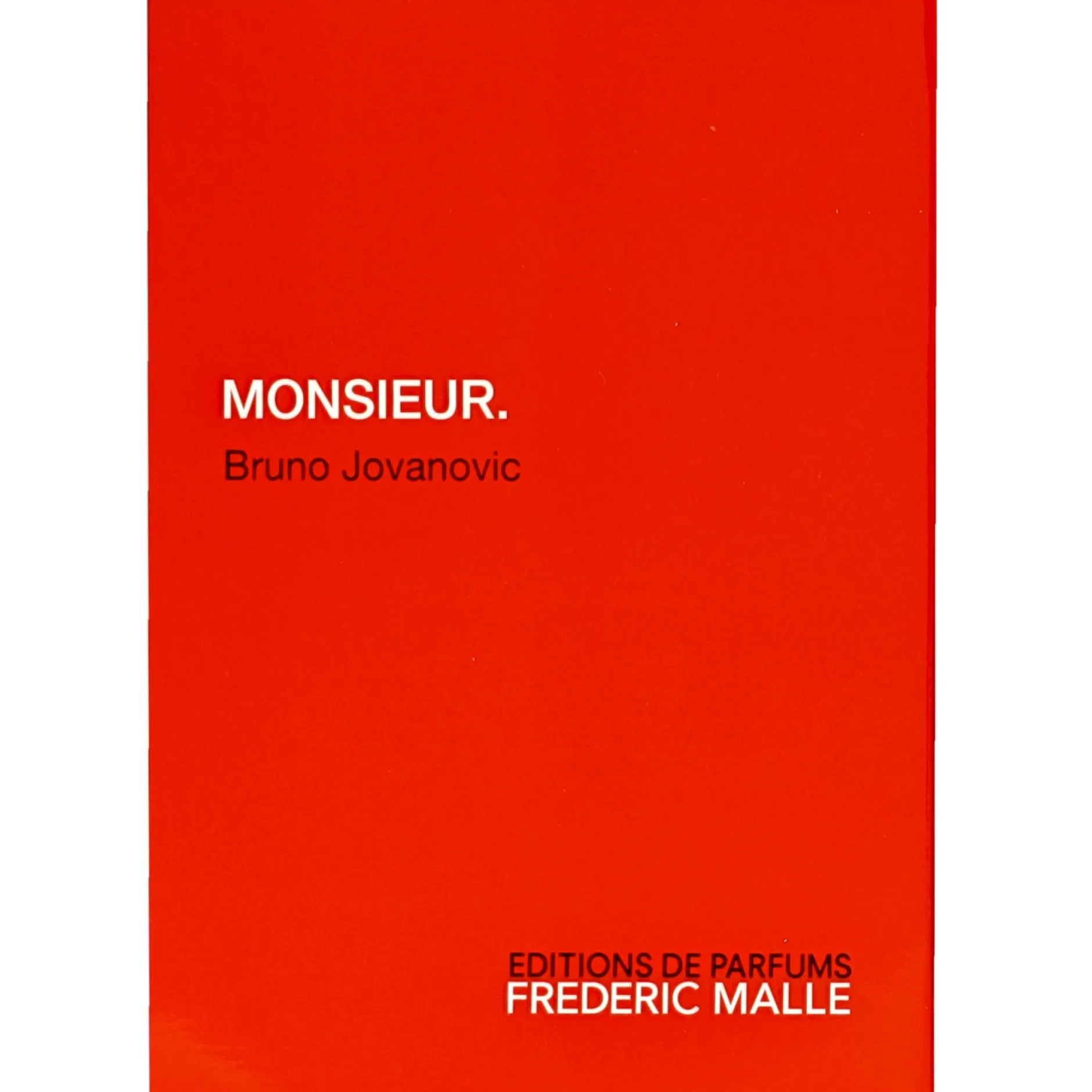 Editions de Parfum Frederic Malle Monsieur. Spray 100ml by Bruno Jovanovic New