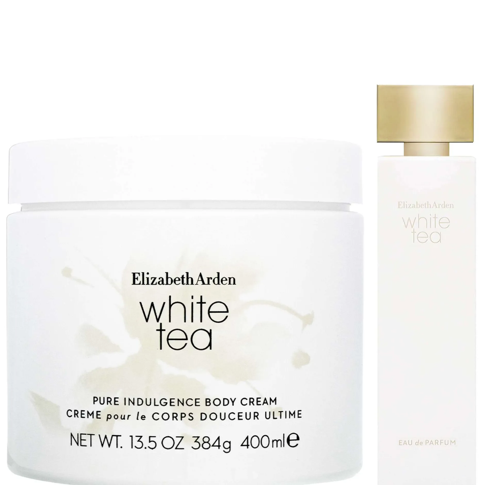 Elizabeth Arden Bundles Duo: White Tea Body Cream 400ml & Eau de Parfum Spray 100ml