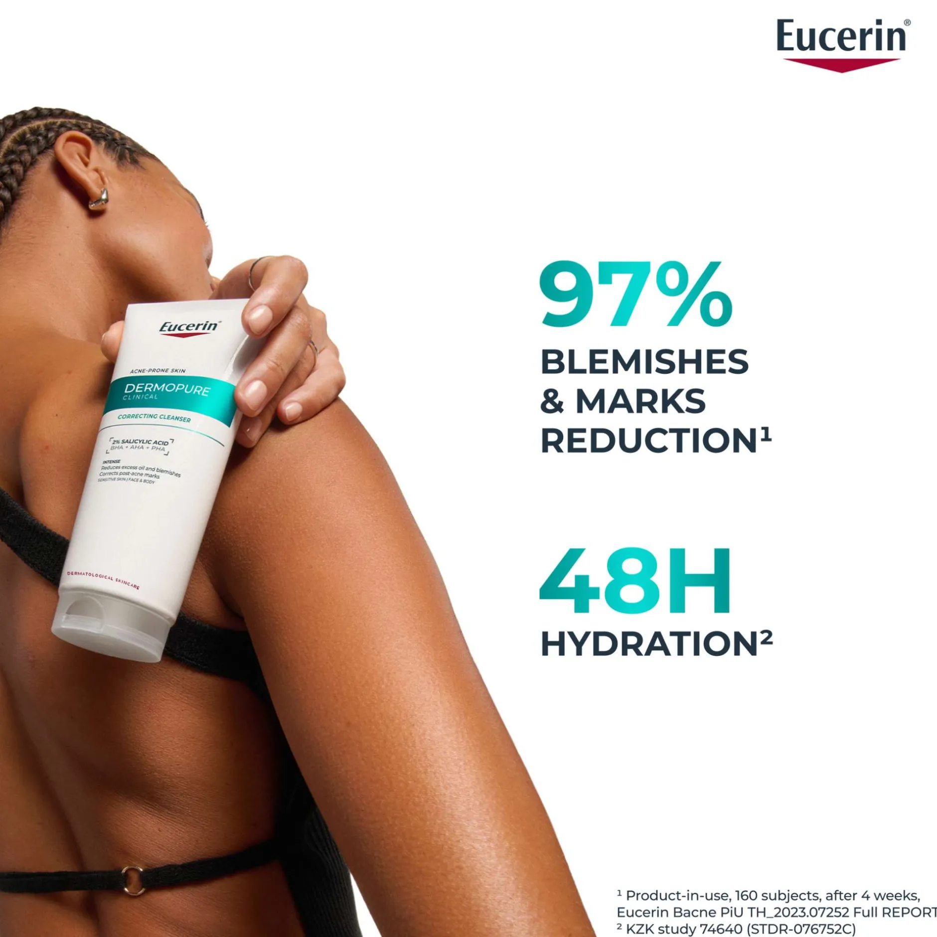 Eucerin DermoPure Clinical Correcting Body Cream 200ml Hot