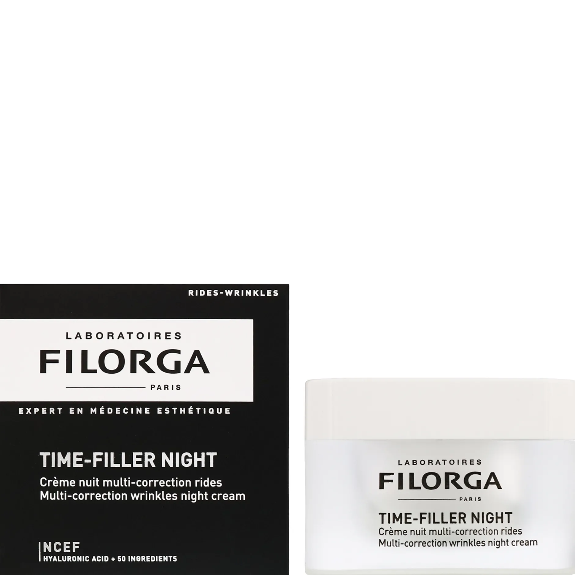 Filorga Night Care Time-Filler Night Multi-Correction Wrinkle Cream 50ml Clearance