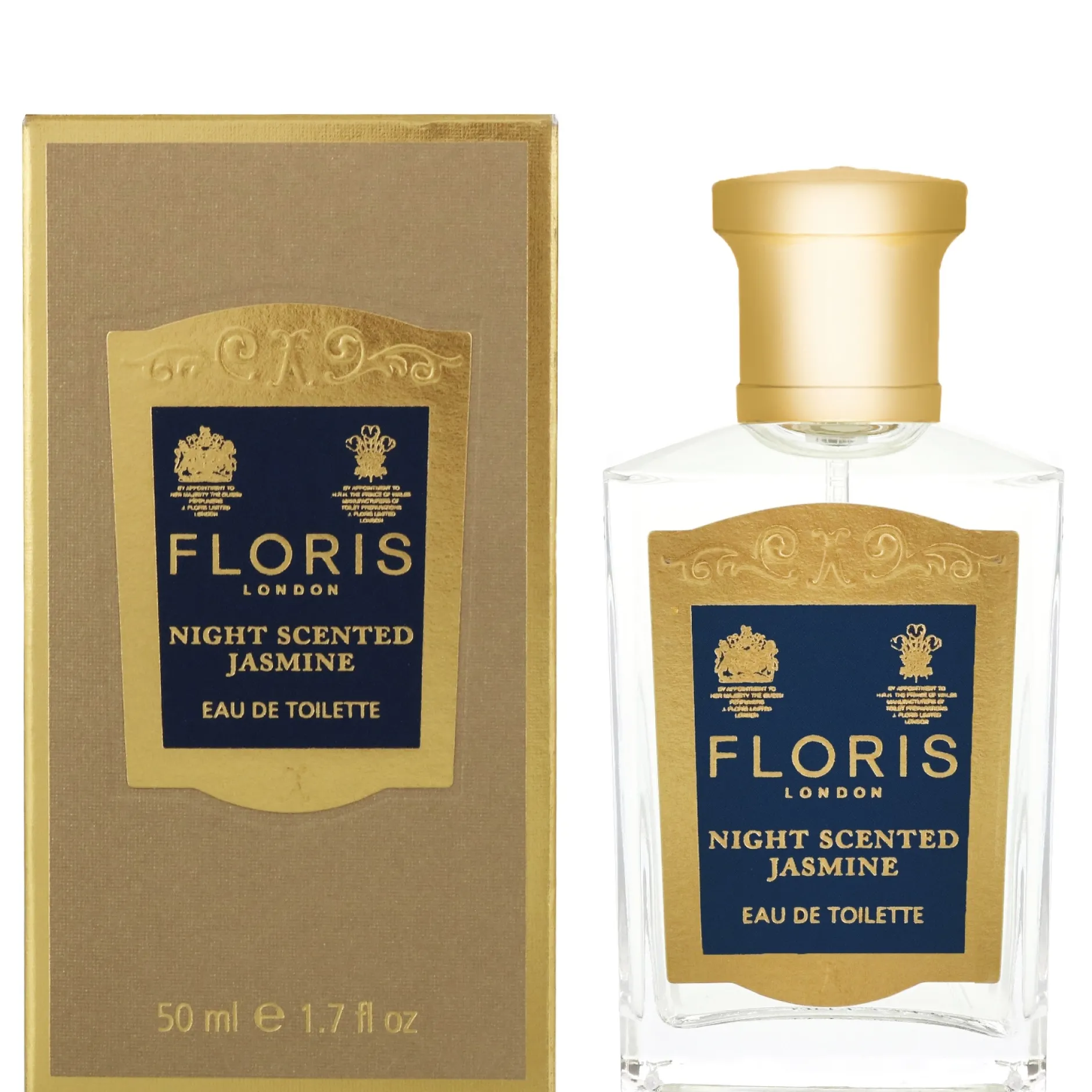 Floris London Night Scented Jasmine Eau de Toilette Spray 50ml New