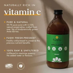 Fushi Natural Cold-Pressed Juices Amla Juice 500ml Best