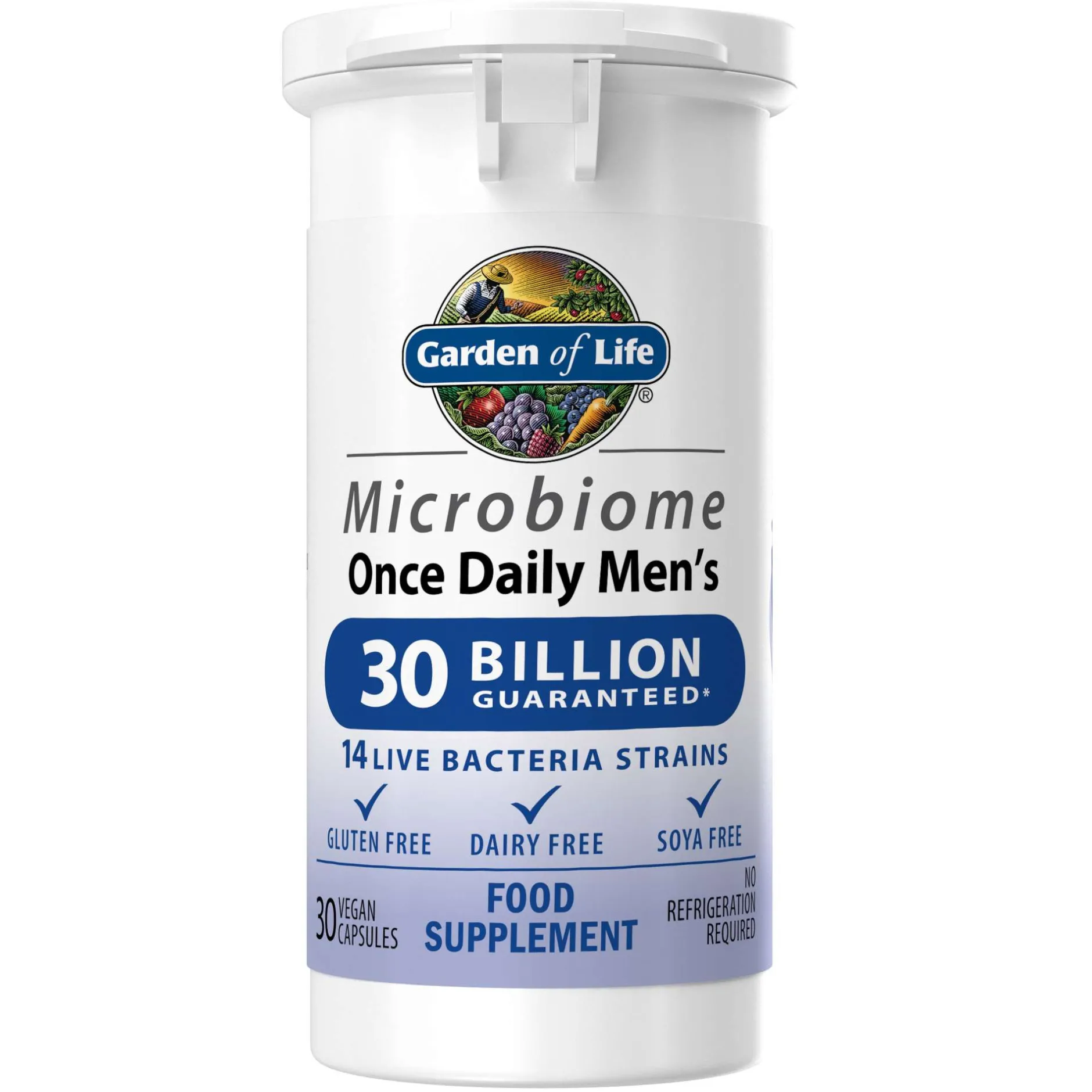 Garden of Life Microbiome Once Daily Mens x 30 Outlet