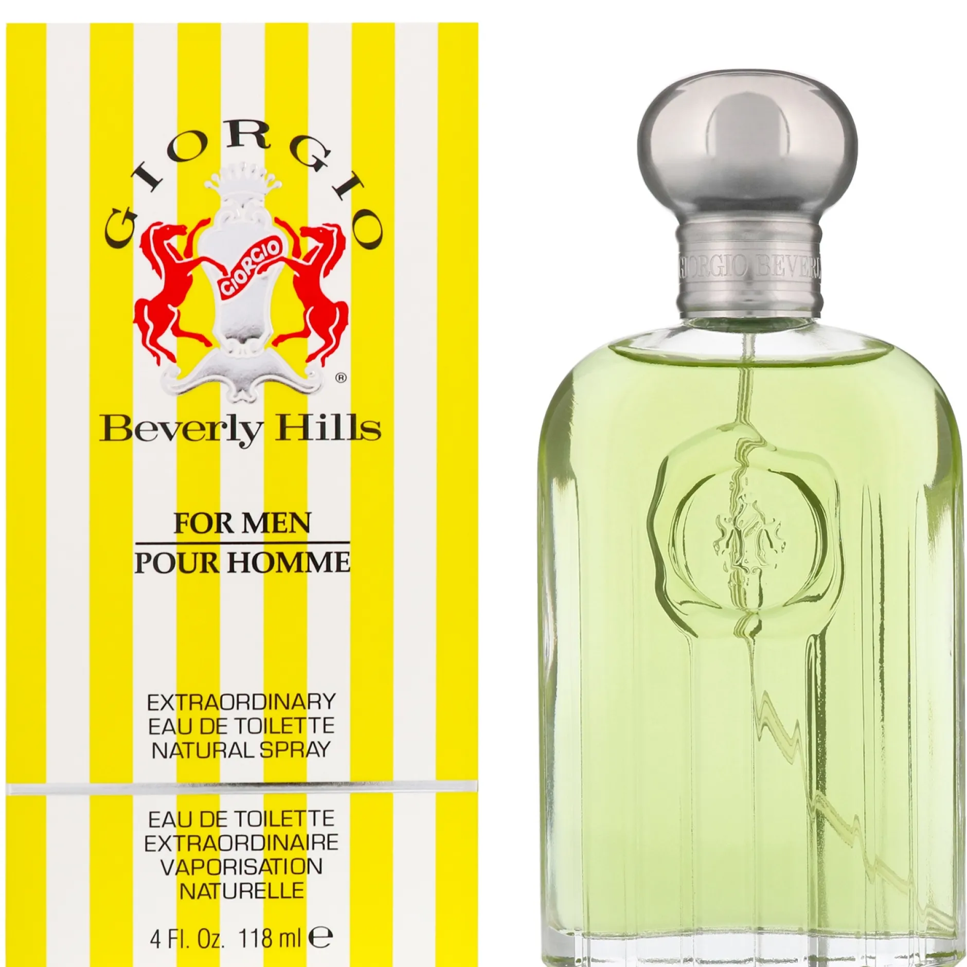 Giorgio Beverly Hills Giorgio Yellow For Men Eau de Toilette Spray 118ml Hot
