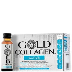 Gold Collagen Liquid Supplement Active Skin & Joint Health Liquid Supplement 10 x 50ml New