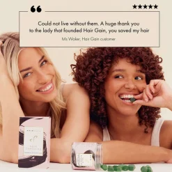 Hair Gain Gummies 1 Month Supply x 60 Gummies Best