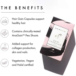 Hair Gain Hair Capsules 1 Month Supply x 60 Capsules Online